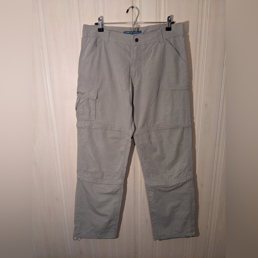 Meru Men’s Convertible Hiking Cargo Pants Outdoor Travel Wear